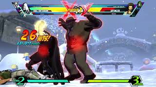 UMVC3 Hulk/Firebrand/Doom 300% of roundstart throw