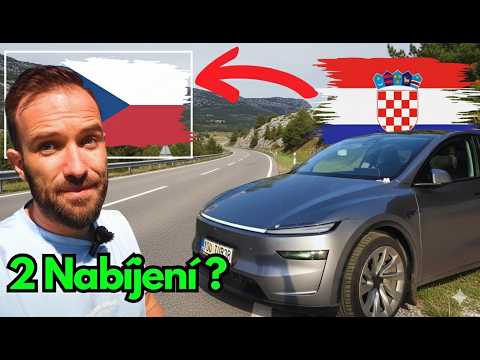 Teslou z Chorvatska do ČR jen na 2 nabíjení? Realita vás překvapí!