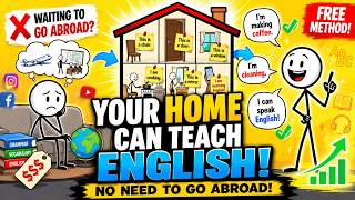 English Fluency Blueprint | Turn Your Home Into an English Classroom | Learn English Faster at Home
