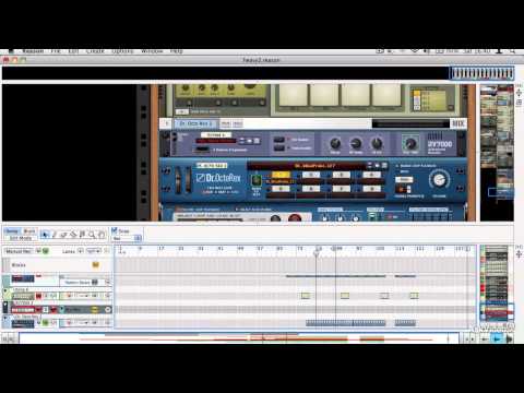 Reason 7 106: FX EQ Automation and Mixing - 18. Automating FX