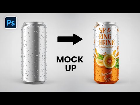 Create a Realistic Soda Can Mock-Up with Photoshop!