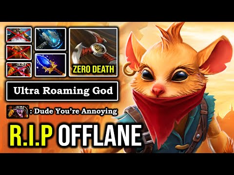 HOW TO EZ ROAMING & OFFLANE BOUNTY IN THIS META | NEW Imba Carry Aghanim Shuriken 22Min GG DotA 2