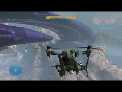 Halo Reach: A different perspective of the Super Carrier.
