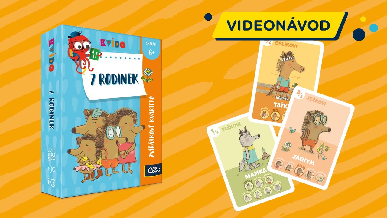 Kvído: 7 rodinek - Videonávod