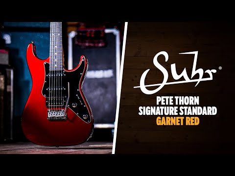 Suhr Pete Thorn Signature Standard Garnet Red Wilkinson HSS image 11