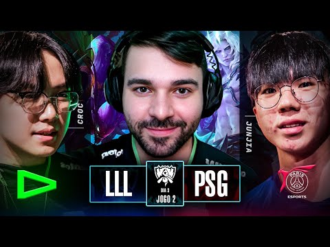 LOUD x PSG Talon | Jogo 2 - Worlds 2023: 3º DIA - Play In | Ilha das Lendas
