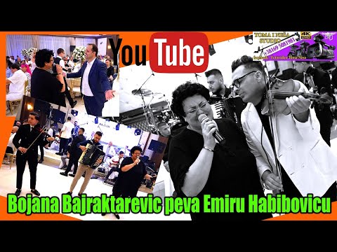 Bojana Barjaktarevic na slavlju kod Emira Habibovica