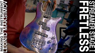 Video thumbnail for MAKING OF - Warwick Streamer Stage I Fretless - Blue Flip-Flop Chrome Finish #18-3978 by Framus & Warwick