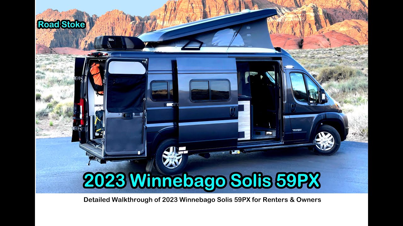 2023 Winnebago Solis Camper Van Rental in Sacramento, California Walkthrough