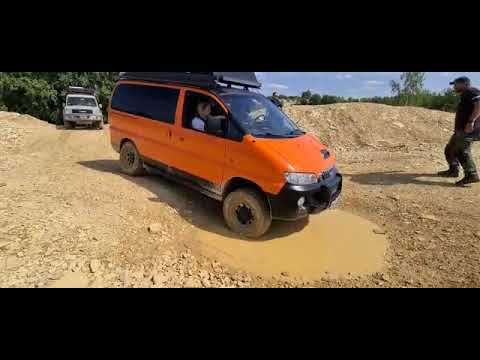 Hyundai H1 Starex 4x4 / Grundkurs 06.08.2022 Offroadpark Langenaltheim