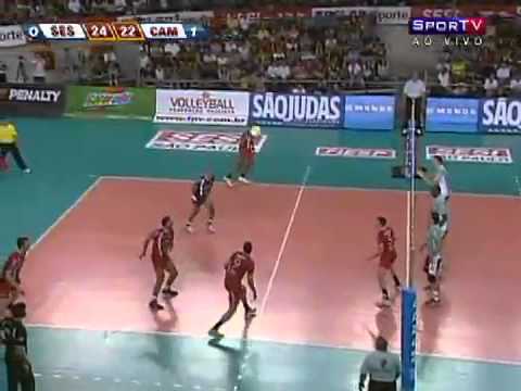 2º Jogo da semifinal - SESI-SP 3 x 1 Medley/Campinas