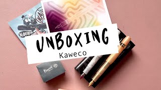 New Pen Day | Kaweco Apricot Pearl und Kaweco Mineral White | Unboxing und Test #fountainpen