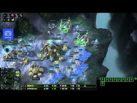 Star Craft 2 Giantt vs. MetHiX game 3