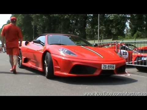 Thumbnail for Ferrari Trackday - Scuderia Spyder 16M, California, 599, F430, 360CS & More (Pt.2) by Ferrari, Ferrari F430, Ferrari Challenge, Ferrari 599, Ferrari California T, Ferrari California