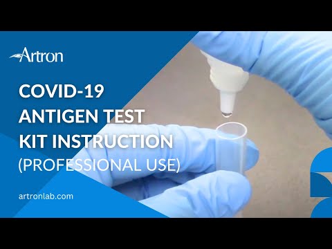 COVID19 Antigen Test Kit Instruction of Use ( Professional Use) | Artron Laboratories