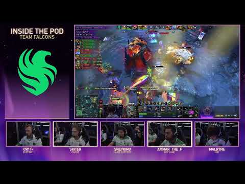 Falcons’ calm comms… then Marlrine goes off — even Cr1t couldn’t stop laughing 🤣