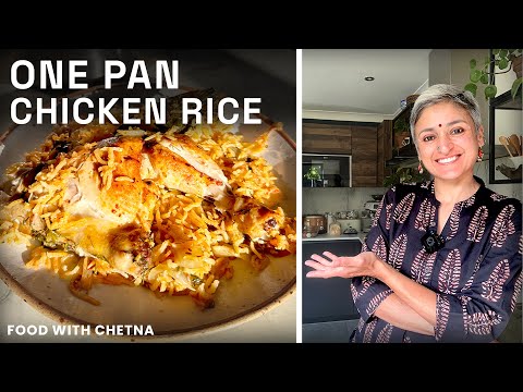 One-Pot Harissa Chicken and Rice Recipe (Quick & Easy Weeknight Meal!) 🌶️🥘