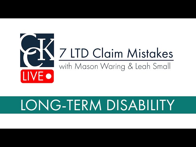 7 Common Long-Term Disability Claim Mistakes