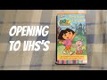 Opening To Dora Saves The Prince Dora Sauve Le Prince 2002 VHS French Canadian Copy