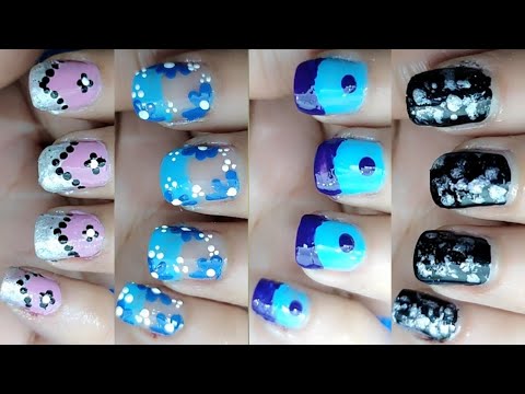 #Easy nail art design at home !!New nail ideas!! # Easynailart#nailart 💅❤video#...