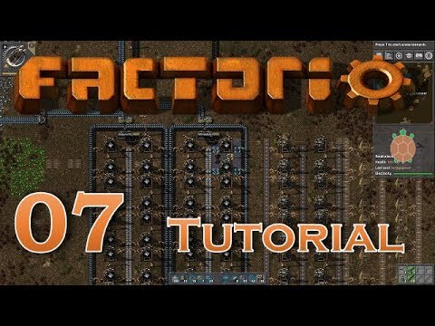 Factorio (0.15) | Let's Play Beginners Guide - 07 - Basic Oil Refining