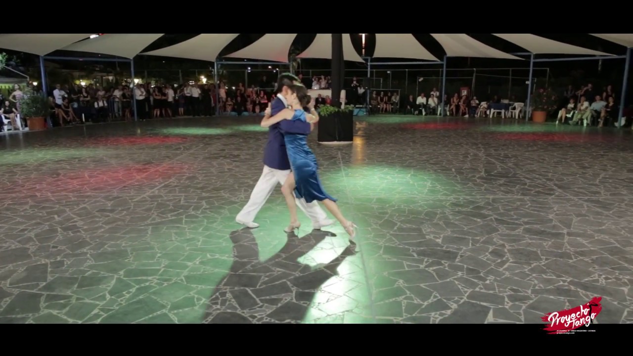 Walter Cardozo & Margarita Klurfan #AcademiaProyectoTangoCatania - Festa 2018 (1/2)