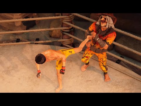 UFC 4 - Bruce Lee vs. Warlock - Shaolin Fight 🔥