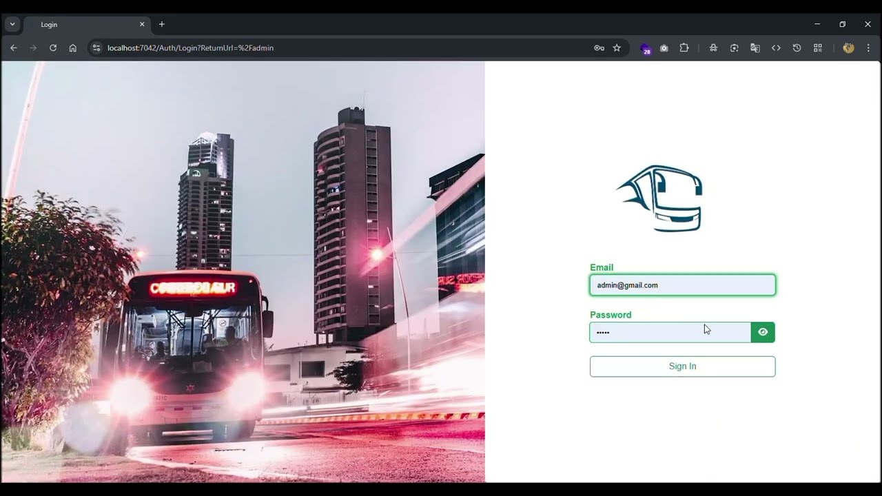 Bus Ticket Reservation System | .NET & C# Project Tutorial (Inspired)