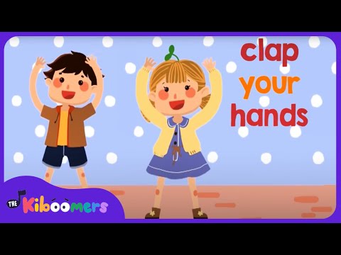 Clap Your Hands | The Kiboomers | Action Song |  Clapping Song | Toddler Song | Circle Time Song