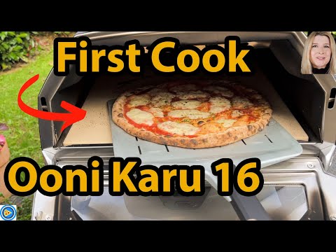 First Time Cook using the Ooni Karu 16 Pizza Oven from Start to Finish