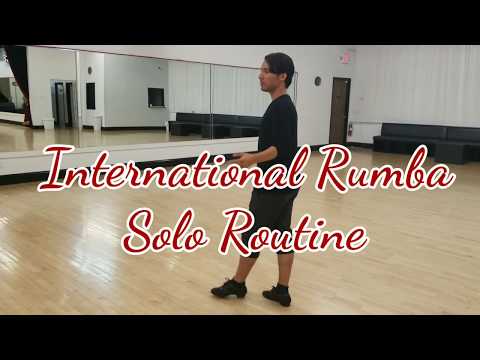 International Rumba: Class Solo routine