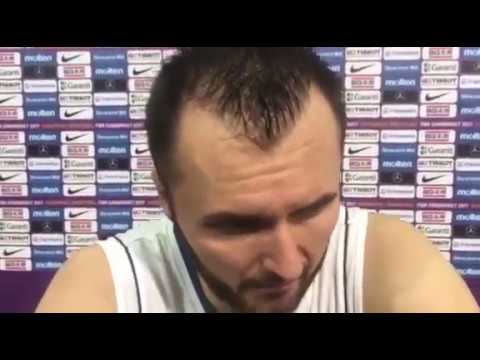 Milan Macvan After Beating Hungary