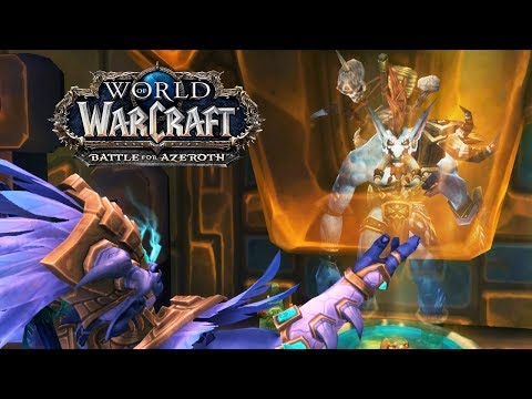 Talanji Summoning The Spirit Of Vol'jin Cutscene -  Battle for Azeroth 8.1 Scene