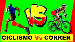 CICLISMO VS CORRER | BICICLETA VS RUNNING | VENTAJAS Y DESVENTAJAS │TrotaMontesMTB