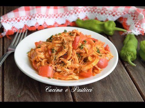 Pollo con peperoni alla messicana / chicken with peppers