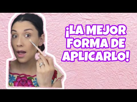 COMO APLICAR CORRECTOR EN OJERAS-Bren EsAv