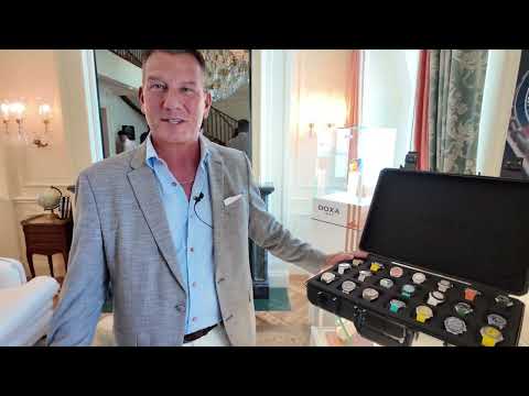 DOXA SUB 750T, SUB 300T, 200 T.Graph: helium escape valve, 750m, cushion case, forged carbon