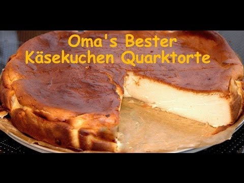 Oma's bester Käsekuchen Quarkkuchen nach alten Rezept ohne Boden locker lecker