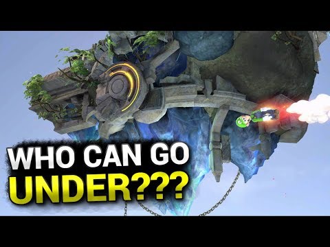 Who Can Go Under Battlefield in Smash Ultimate???