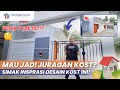 BUILD A MINIMALIST BOARDING HOUSE 2 5X4 M WITH 4 BEDROOMS LAND AREA 120 M2