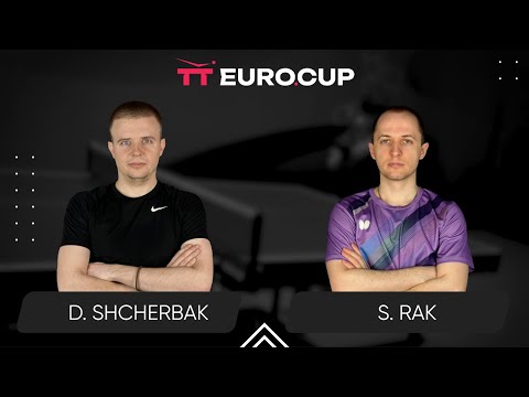 18:00 Denys Shcherbak - Serhii Rak 23.10.2025 TT Euro.Cup Ukraine Elite. TABLE 4