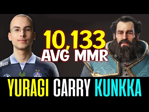 OG.Yuragi 10000+ Avg MMR Game KUNKKA - 24 Minutes STOMP! DOTA 2