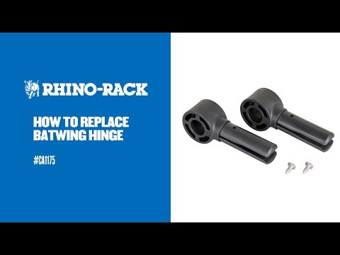 Rhino-Rack | How to replace Batwing hinge