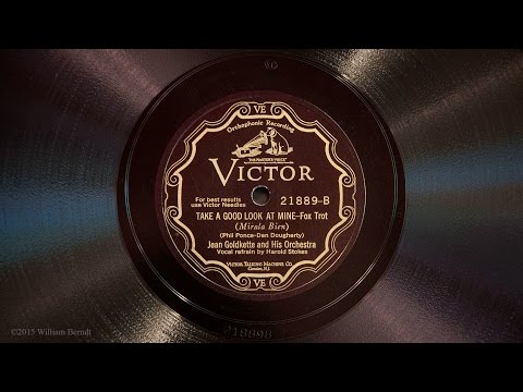 Take a Good Look at Mine • Jean Goldkette and His Orchestra (Victrola Credenza)