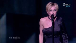 HD Patricia Kaas Et s'il fallait le faire LIVE performance final Eurovision Song Contest 2009 France