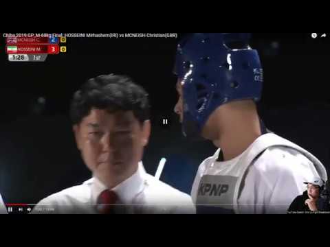 HOSSEINI Mirhashem IRI vs MCNEISH Christian GBR FINAL CHIBA 2109 Fight Breakdown!