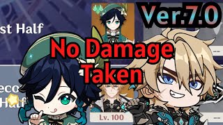 【原神】Ver.7.0 魔導ウェンティ＆魔導ファルカの両ソロ(擬似単騎)で螺旋12層 星9クリア/ Ver.7.0 Spiral Abyss Floor 12 Venti ＆ Varka Solo