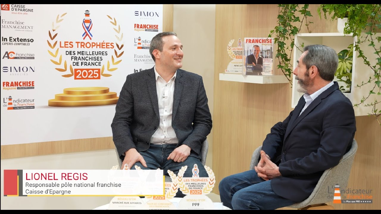 TM2F 2025 Caisse d’Épargne, Partenaire des Trophées des Meilleures Franchises de France