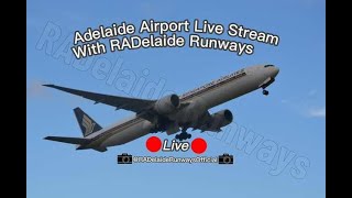 🔴🔴✈️LIVE PLANESPOTTING @ ADELAIDE AIRPORT : WITH RADELAIDE RUNWAYS MQDEFAULT Thumbnail
