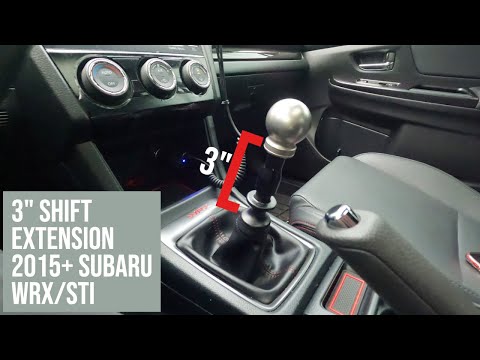 Shifter Extension | What Does it Do? | 2015+ Subaru WRX/STi